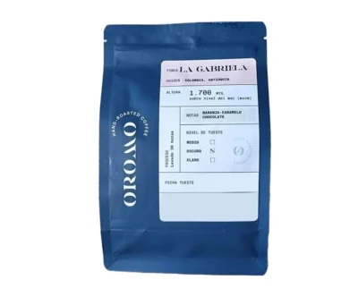 La Gabriela Colombia, Antioquia Oromo Roasters Coffee La Gabriela Colombia 250gr; Oromo Hand Roasted Coffee