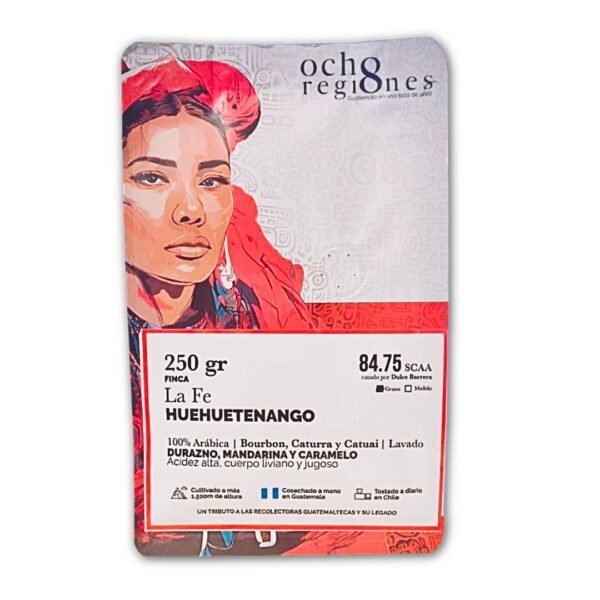 La Fé Huehuetenango 250 gr; Ocho Regiones